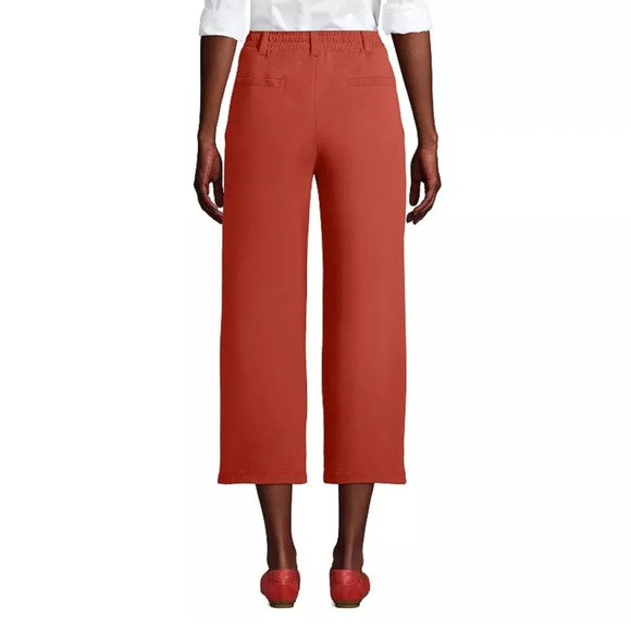 Lands' END Women's Wide Leg pants Size M plus - Picture 2 of 8
